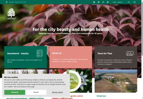 ARBOEKO s.r.o. nabízí práci na pozici Operátor/ka zemědělské výroby - sezónní brigáda v obci Obříství