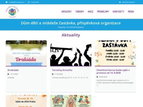 Dům dětí a mládeže Zastávka