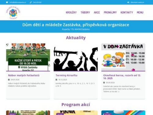 Dům dětí a mládeže Zastávka