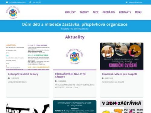 Dům dětí a mládeže Zastávka