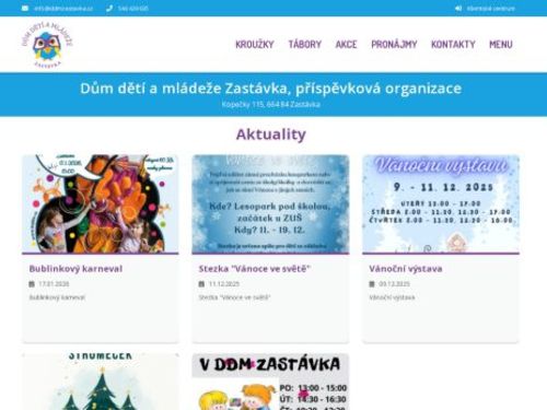 Dům dětí a mládeže Zastávka