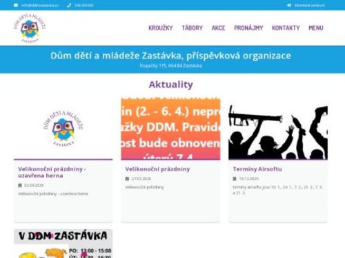 Dům dětí a mládeže Zastávka