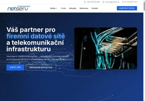 Zobrazit webové stránky NetSERV, s.r.o.