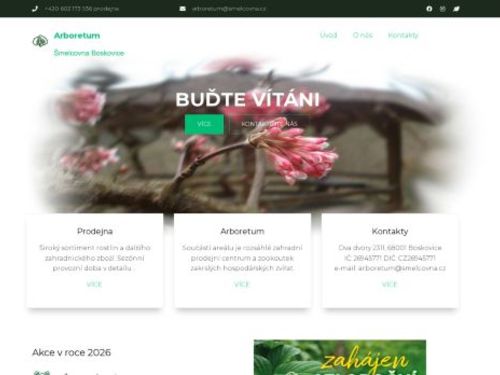 Arboretum Šmelcovna