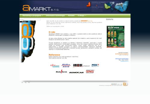 Zobrazit webové stránky AMARKT, s. r. o.