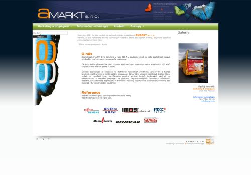 Zobrazit webové stránky AMARKT, s. r. o.