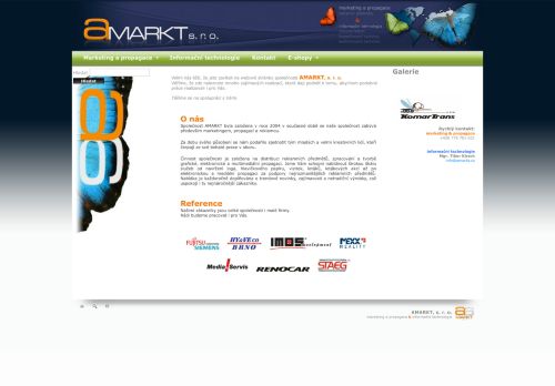 Zobrazit webové stránky AMARKT, s. r. o.