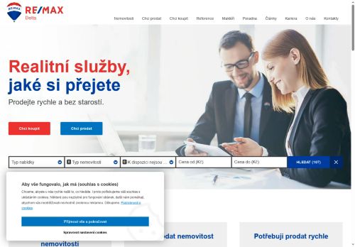 Zobrazit webové stránky RE/MAX Efektiv reality