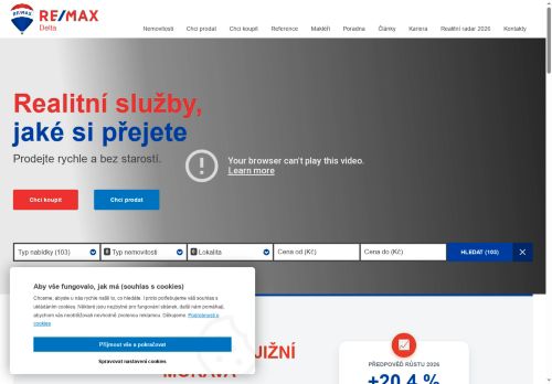 Zobrazit webové stránky RE/MAX Efektiv reality