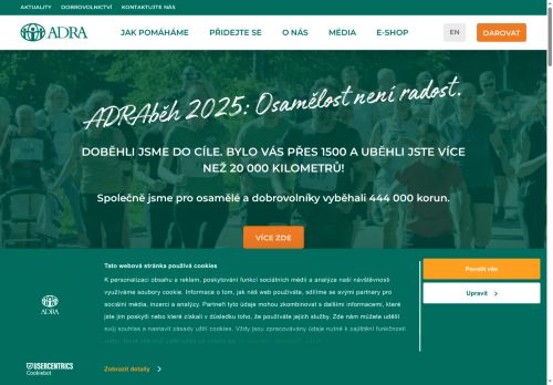 Zobrazit webové stránky Charitativní obchůdek ADRA