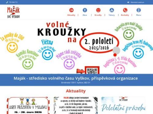 Maják - Středisko volného času Vyškov, příspěvková organizace