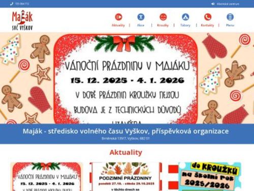 Maják - Středisko volného času Vyškov, příspěvková organizace