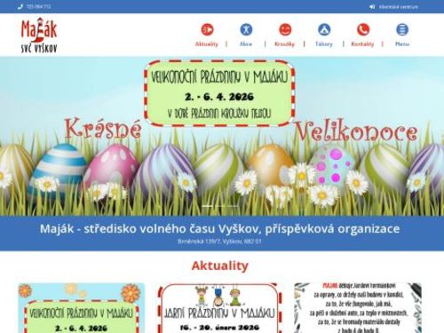 Maják - Středisko volného času Vyškov, příspěvková organizace