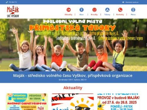Maják - Středisko volného času Vyškov, příspěvková organizace