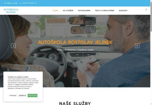 Zobrazit webové stránky Autoškola Rostislav Jelínek Vyškov