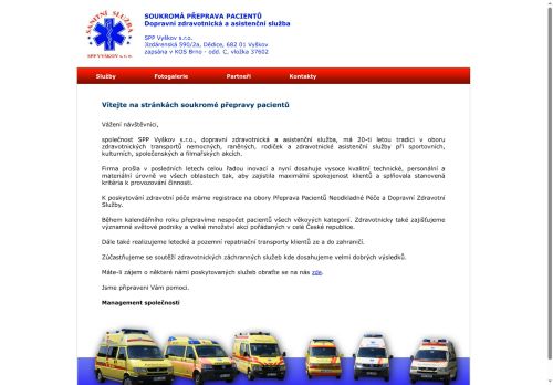 Zobrazit webové stránky SPP Vyškov s.r.o.