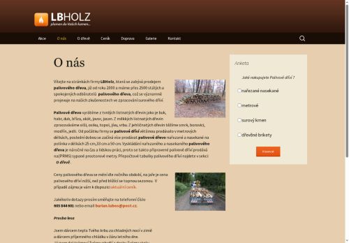 Zobrazit webové stránky LB Holz Luboš Burian