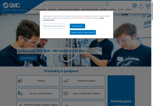 Zobrazit webové stránky SMC Industrial Automation CZ, s.r.o.