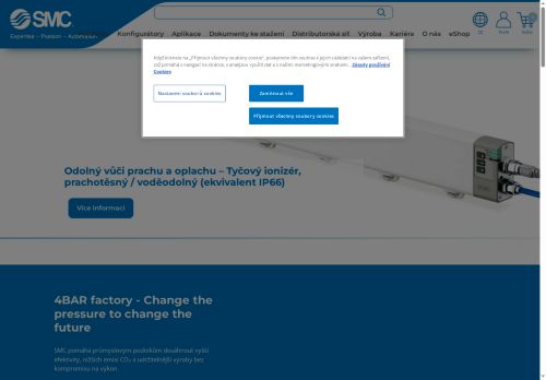 Zobrazit webové stránky SMC Industrial Automation CZ, s.r.o.