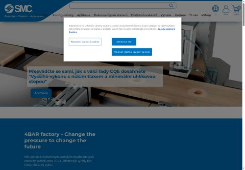Zobrazit webové stránky SMC Industrial Automation CZ, s.r.o.