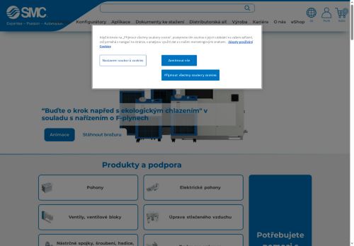 Zobrazit webové stránky SMC Industrial Automation CZ, s.r.o.