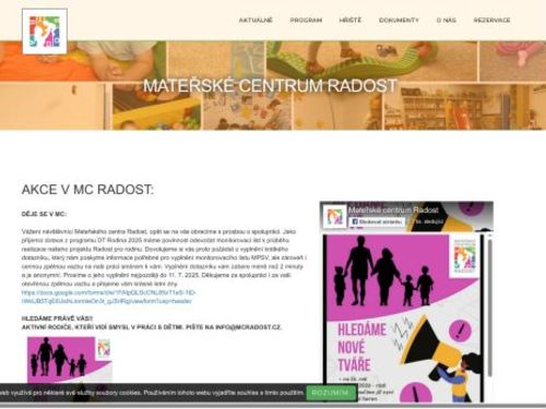 Mateřské centrum Radost, z.s.