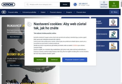 KROK CZ, v.o.s. nabízí práci na pozici skladník m/ž v obci Brno