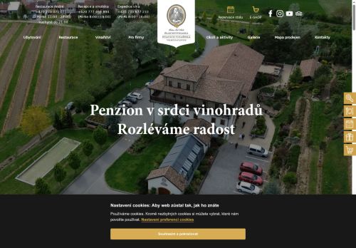 Šlechtitelská stanice vinařská Velké Pavlovice, a.s. nabízí práci na pozici POKOJSKÁ M/Ž v obci Velké Pavlovice