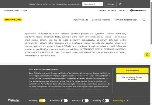 FRAENKISCHE CZ s.r.o. nabízí práci na pozici TECHNIK PRO OBSLUHU EXTRUZNÍ LINKY (M/Ž) v obci Okříšky