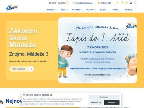 Základní škola, Znojmo, Mládeže 3