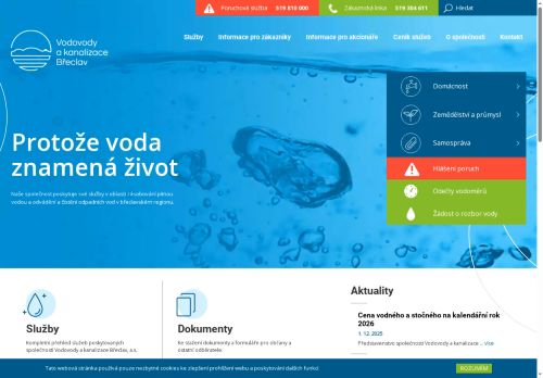 Vodovody a kanalizace Břeclav, a.s. nabízí práci na pozici PROVOZNÍ ELEKTRKIÁŘ/ ELEKTRIKÁŘKA SE ZAMĚŘENÍM MaR v obci Břeclav