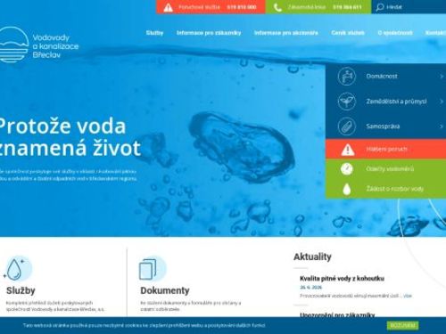 Vodovody a kanalizace Břeclav, a.s.