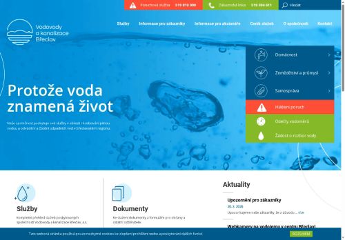 Vodovody a kanalizace Břeclav, a.s. nabízí práci na pozici PROVOZNÍ ELEKTRKIÁŘ/ ELEKTRIKÁŘKA v obci Mikulov
