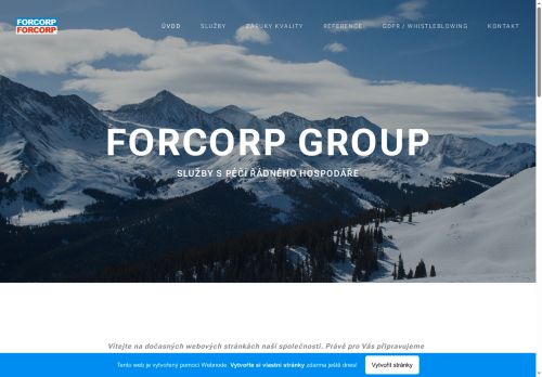 FORCORP GROUP spol. s r.o. nabízí práci na pozici uklízeč/ka v obci Blansko