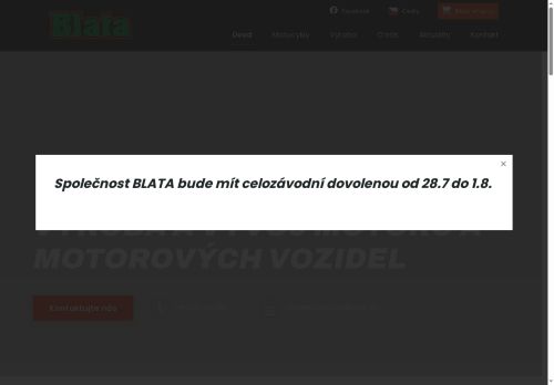 Zobrazit webové stránky BLATA, s.r.o.