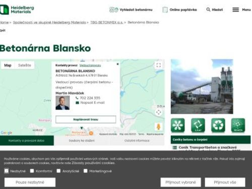 Betonárna Blansko