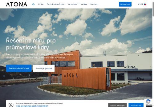 Zobrazit webové stránky ATONA s.r.o.