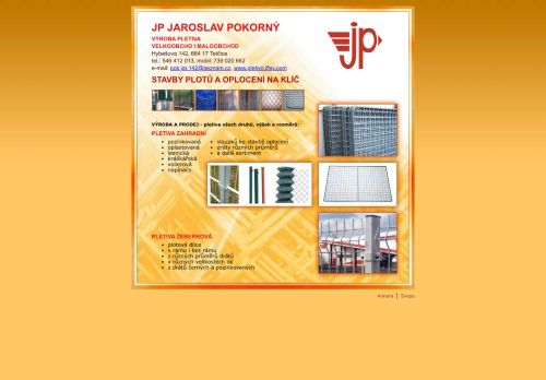 Zobrazit webové stránky JP Jaroslav Pokorný