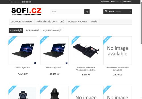 Zobrazit webové stránky SOFI - Pavel Nič