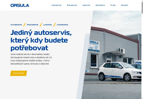 Zobrazit webové stránky Autoservis Pavel Oršula