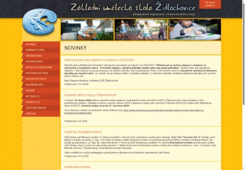Zobrazit webové stránky Základní umělecká škola