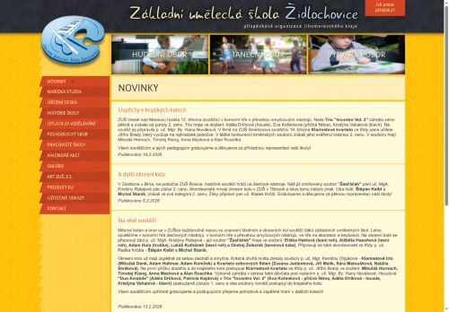 Zobrazit webové stránky Základní umělecká škola