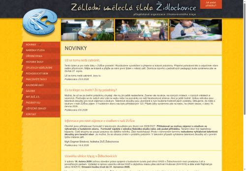 Zobrazit webové stránky Základní umělecká škola