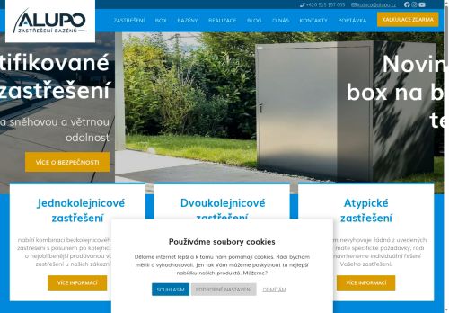 Zobrazit webové stránky Alupo Blansko