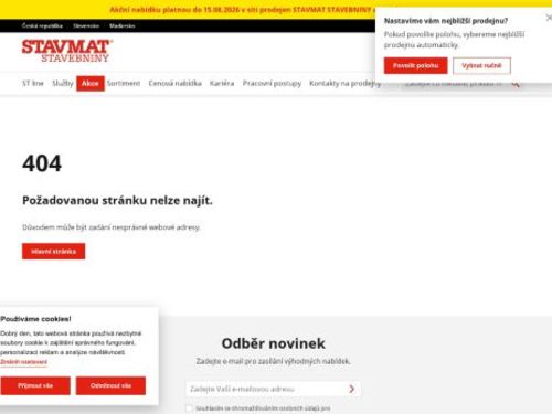 STAVMAT Stavebniny Blansko