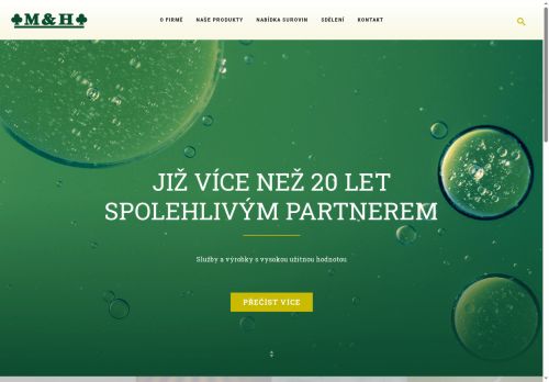 Zobrazit webové stránky M+H, Míča a Harašta s.r.o.