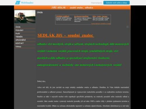 Znalecká a realitní kancelář Jiří Sedlák