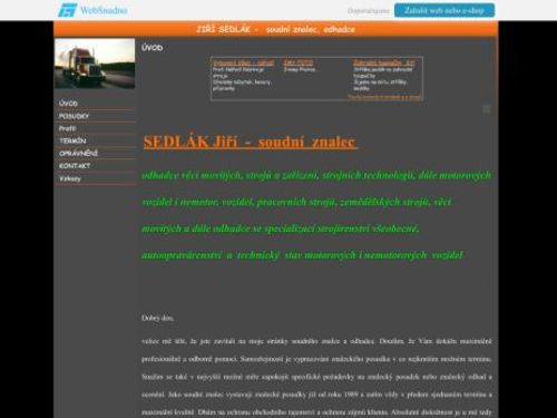 Znalecká a realitní kancelář Jiří Sedlák