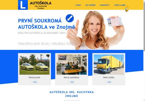 Zobrazit webové stránky Ing. Antonín Kuchynka - Autoškola