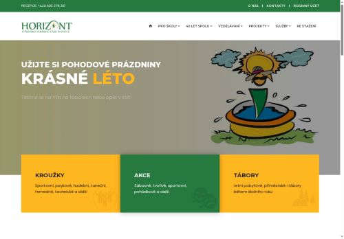 Zobrazit webové stránky Středisko volného času Ivančice